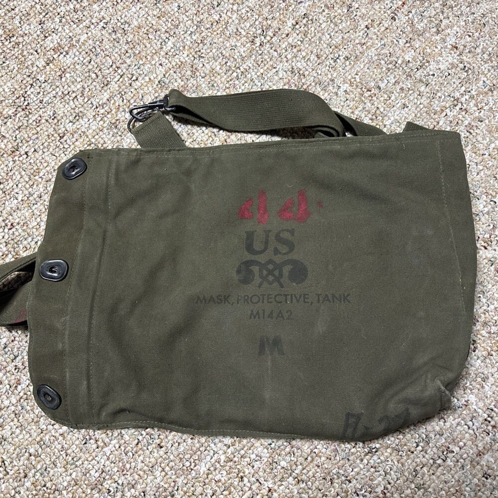 U.S. ARMY PROTECTIVE TANK M14A2 CARRY BAG small - Used